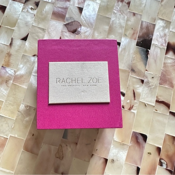 NWT Rachel Zoe Moon & Sun Earrings Cubic Zirconia Sterling Silver - Picture 3 of 4